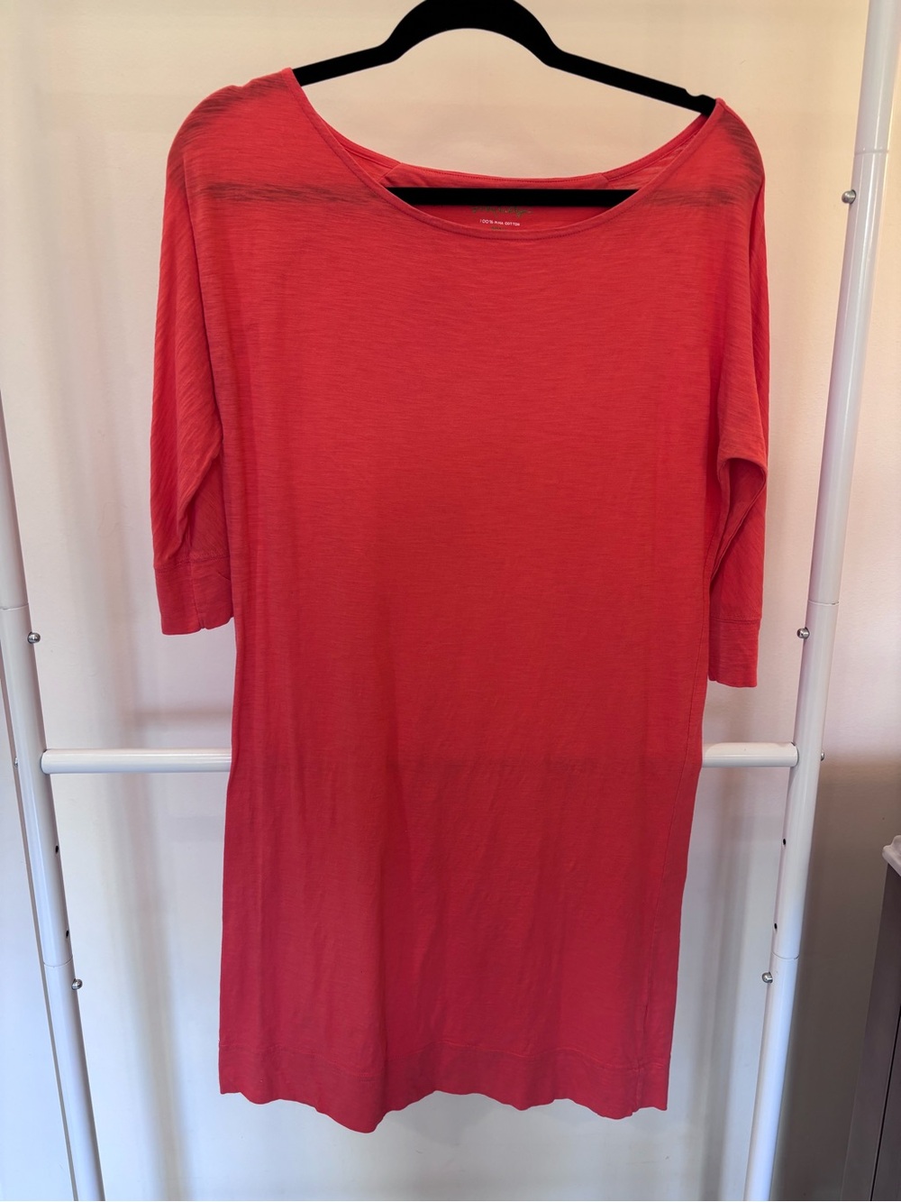 Lilly Pulitzer Coral Boatneck Tunic